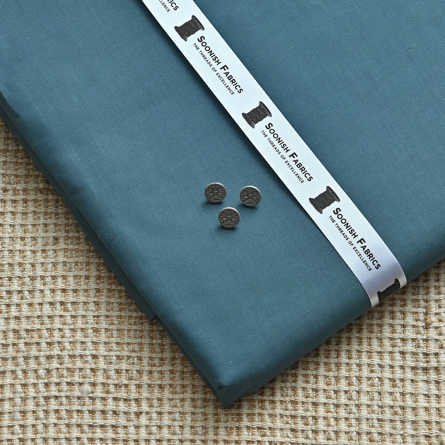 Egyptian Cotton Dark Teal | فیروزی